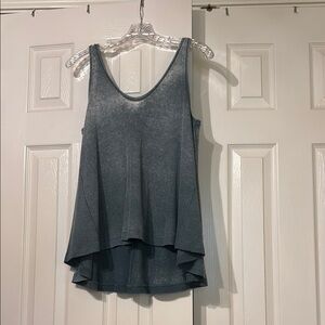 Women's Blue Sleeveless Top